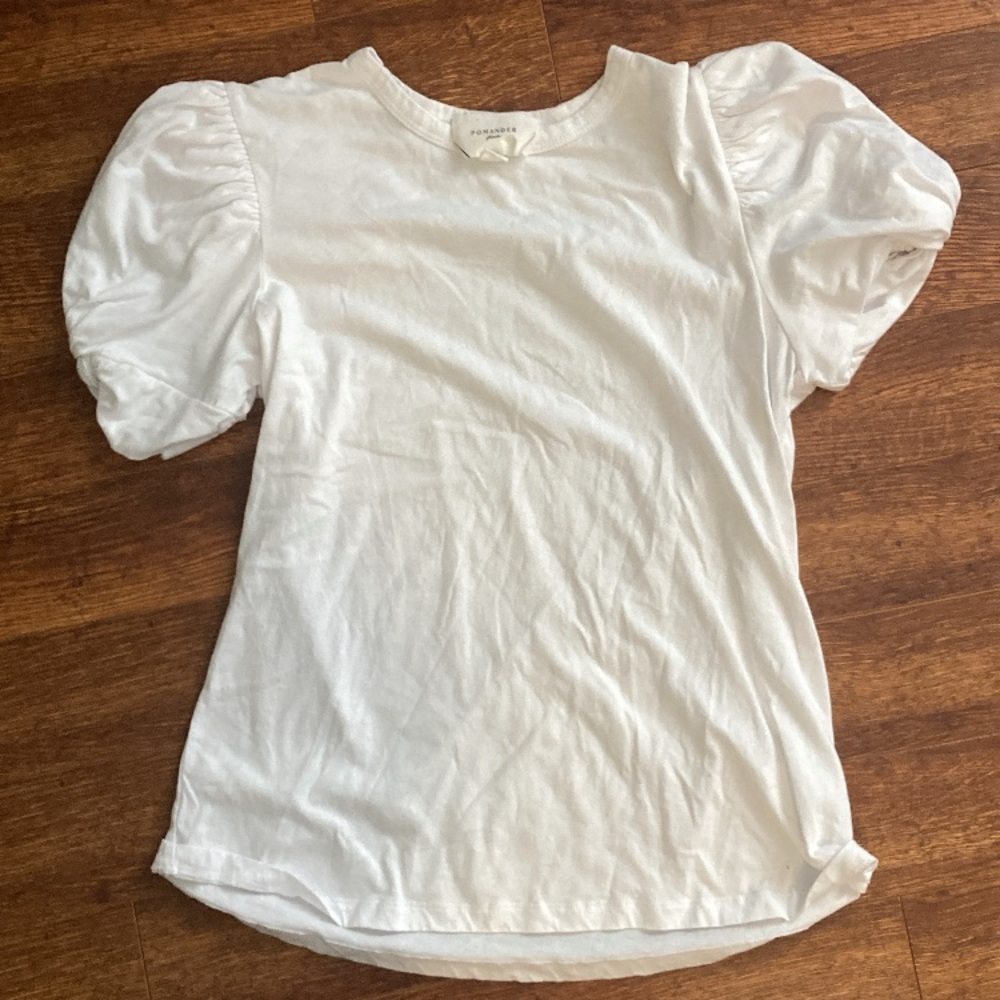 Pomander Place White Tee